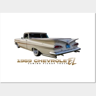 1959 Chevrolet El Camino Pickup Posters and Art